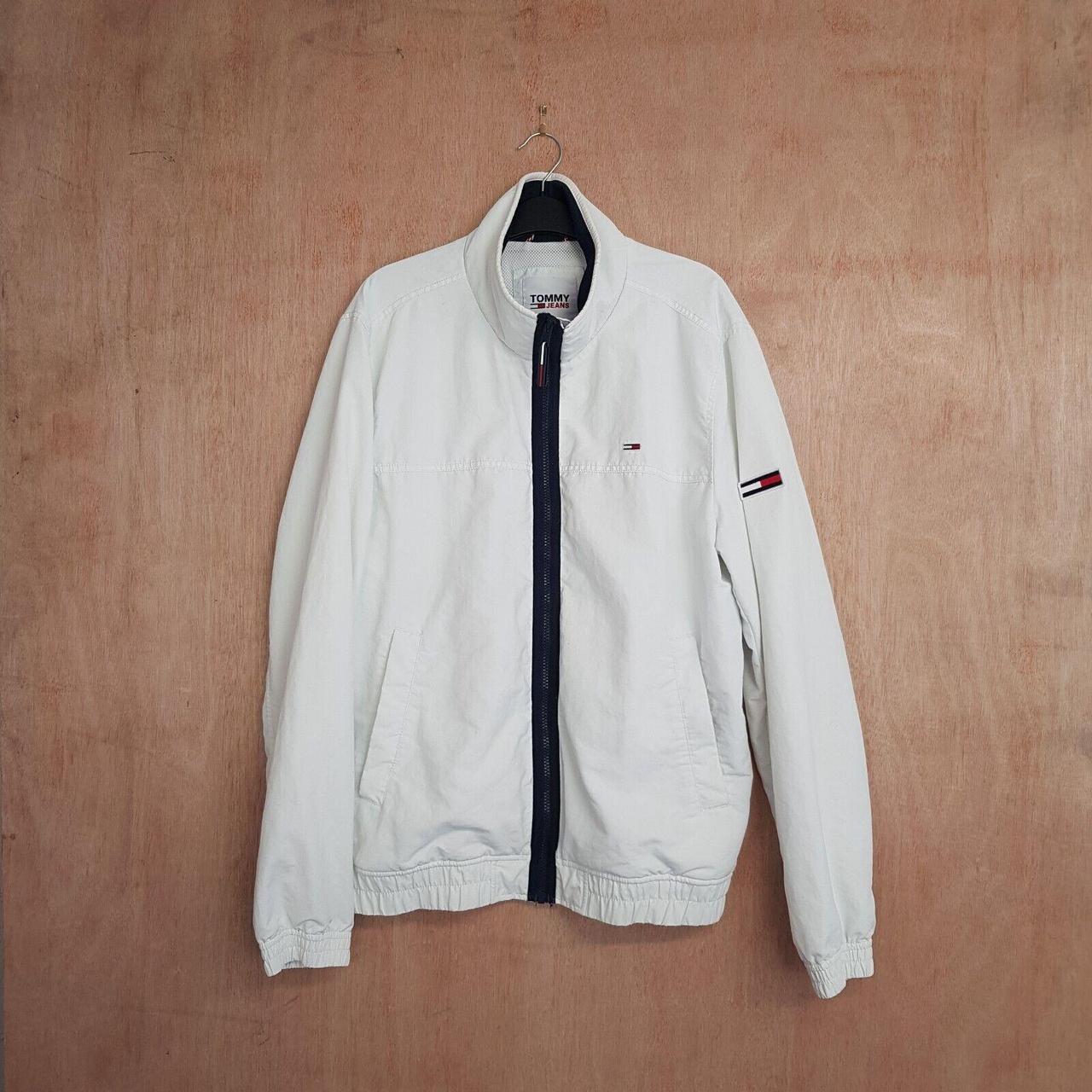 Tommy jeans best sale white coat