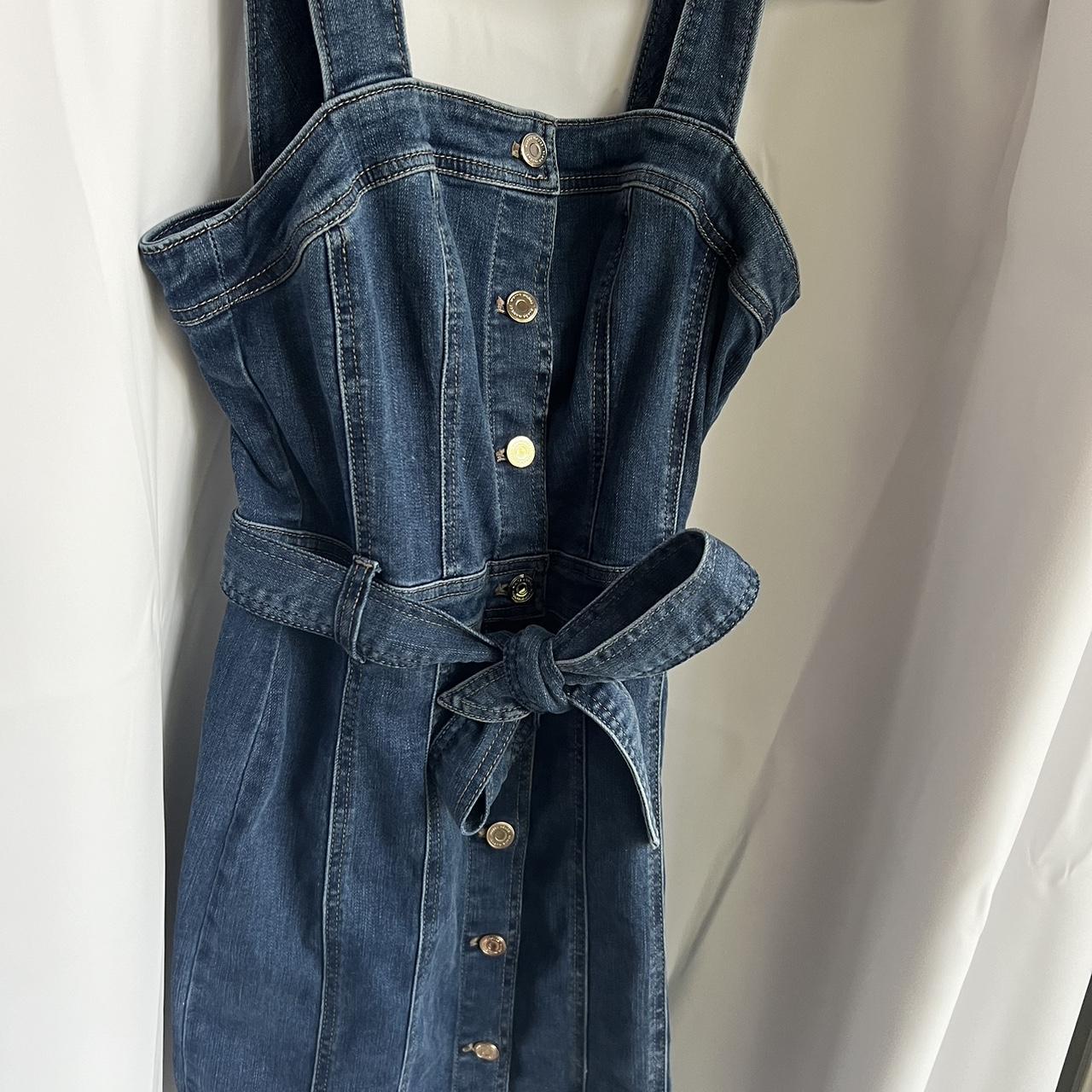 Denim house outlet dress