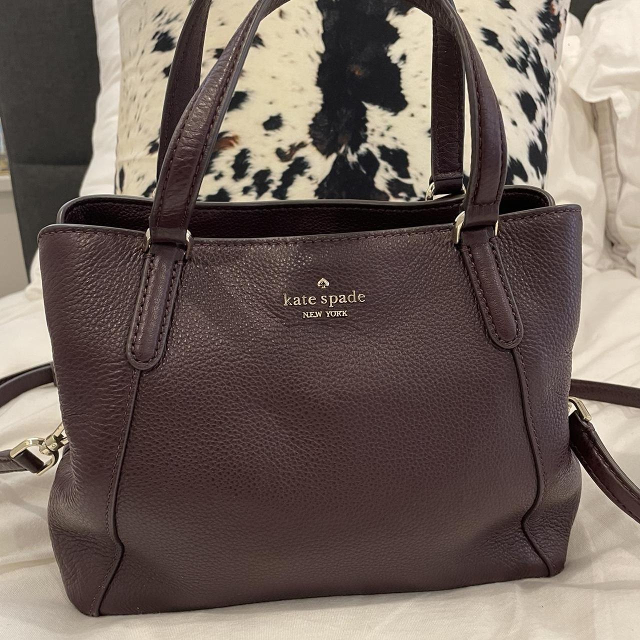 Kate Spade New York Women's Burgundy Bag | Depop
