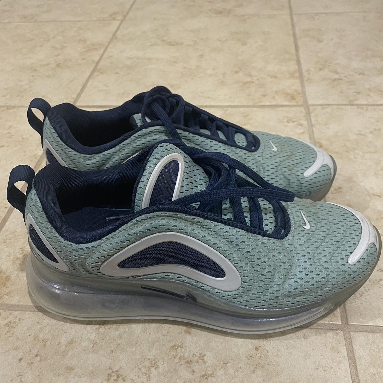 nike air max 720 metallic silver midnight navy
