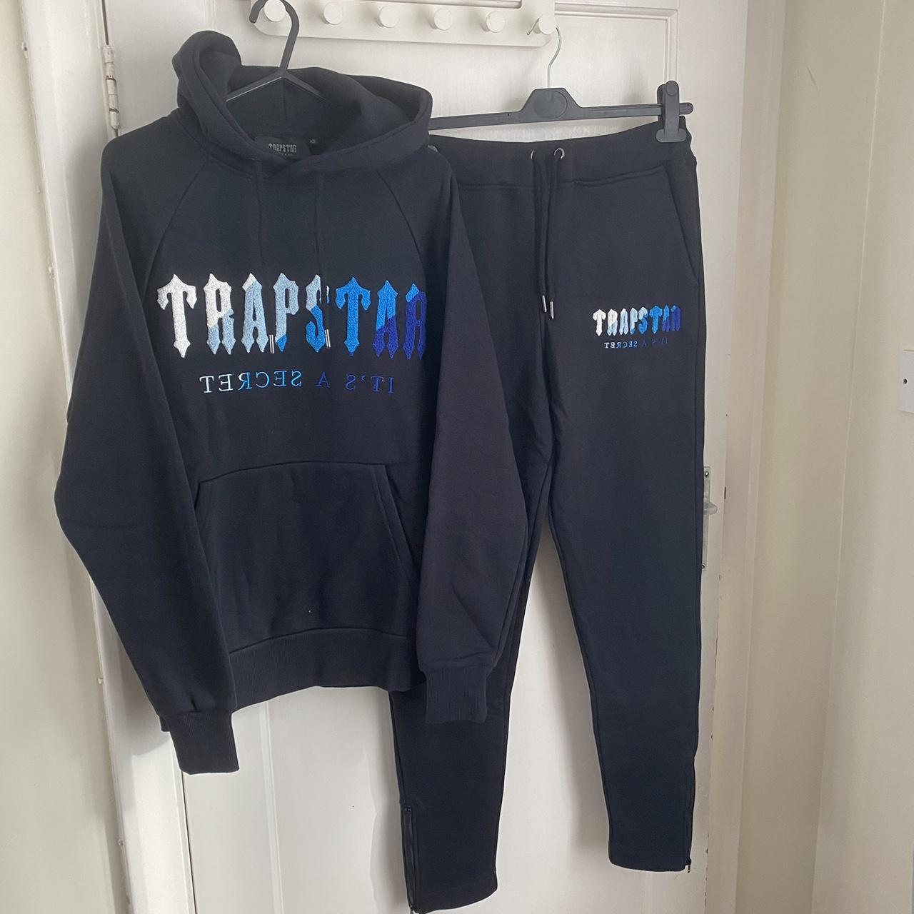 Trapstar chenille decoded tracksuit Ice flavours... - Depop