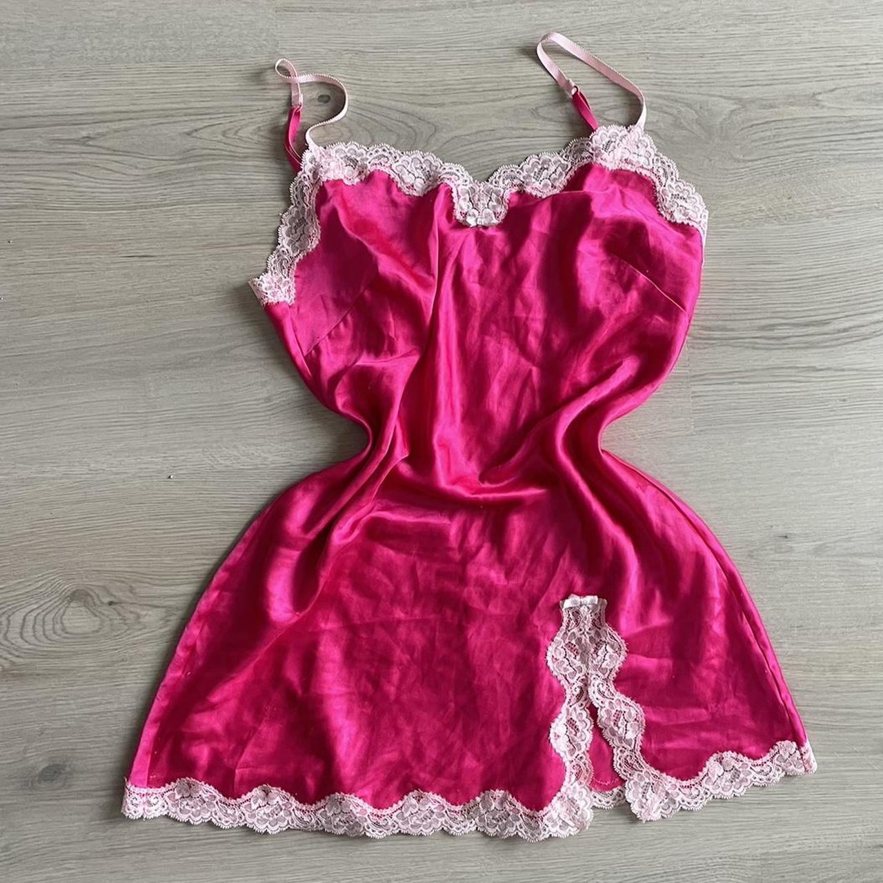 Vintage Victoria's Secret Pink Slip Dress