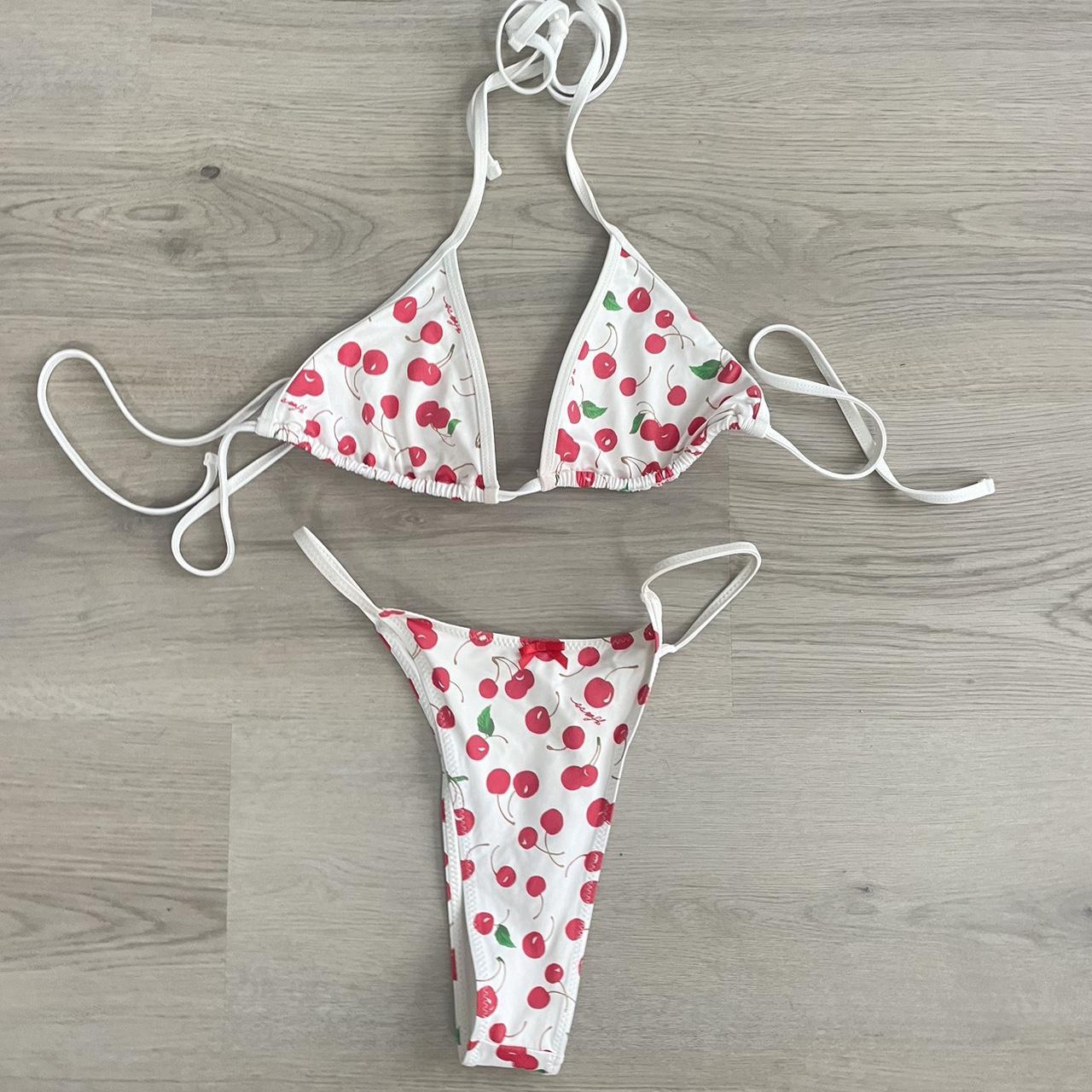 Frankie’s Bikinis X Sydney Sweeney Collab. Cherry... - Depop