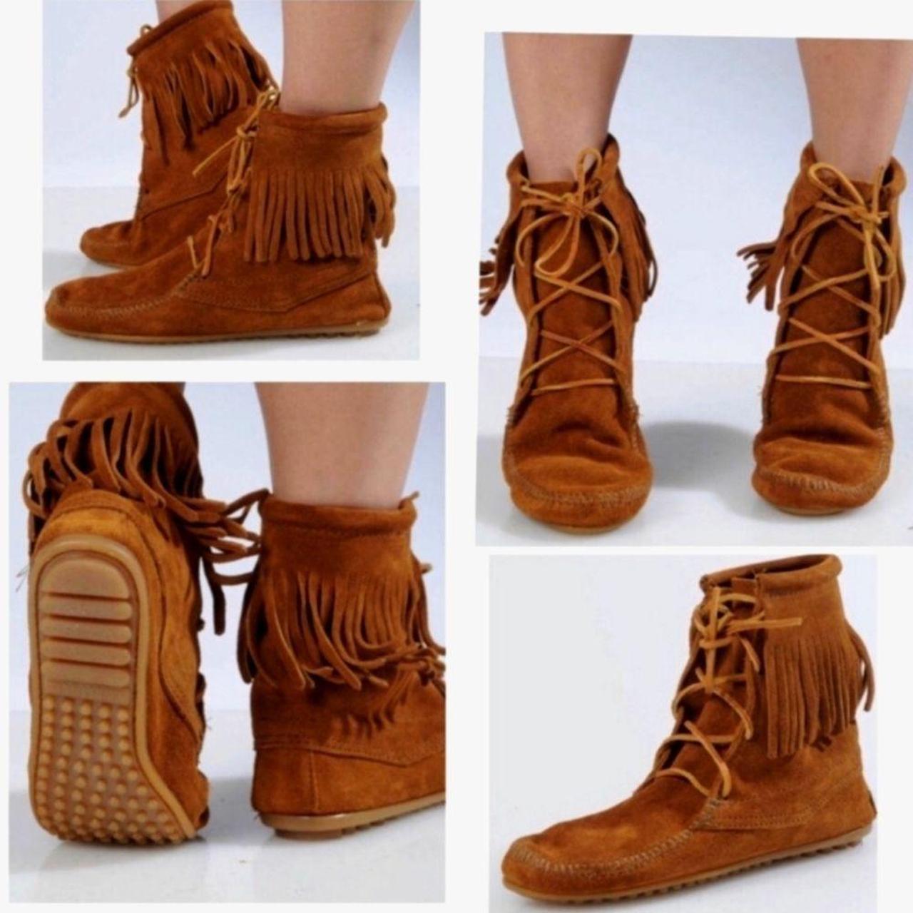 Minnetonka tramper boot womens hot sale