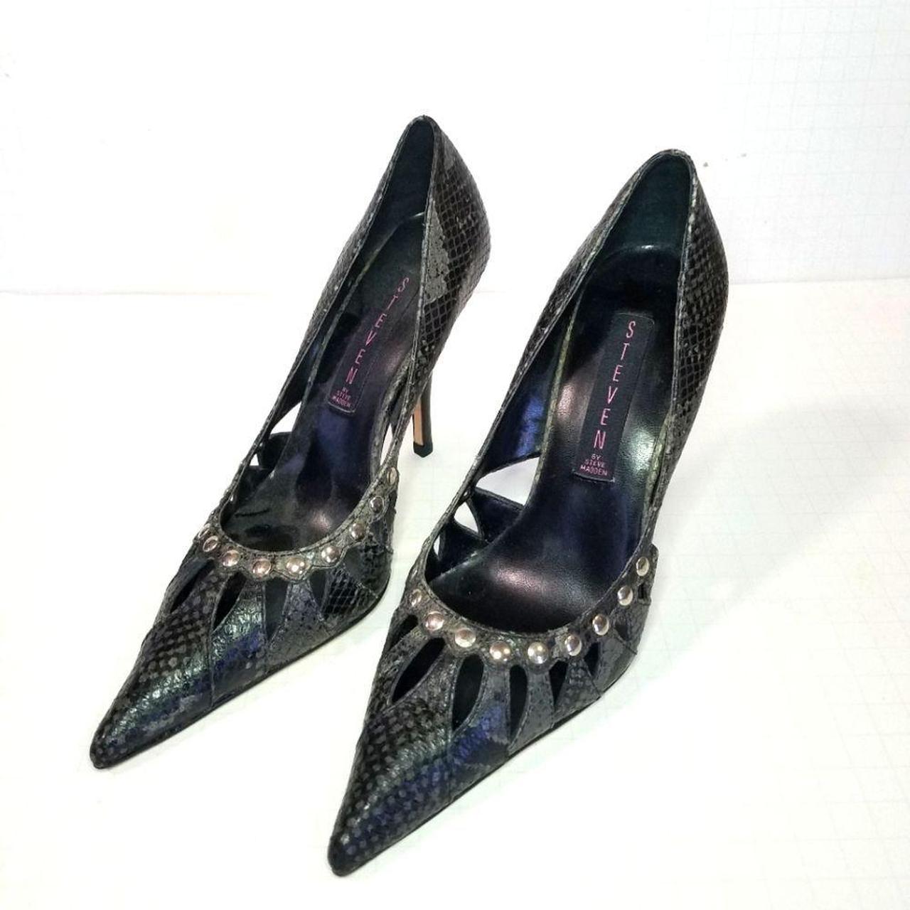 Steve madden snake hot sale print pumps