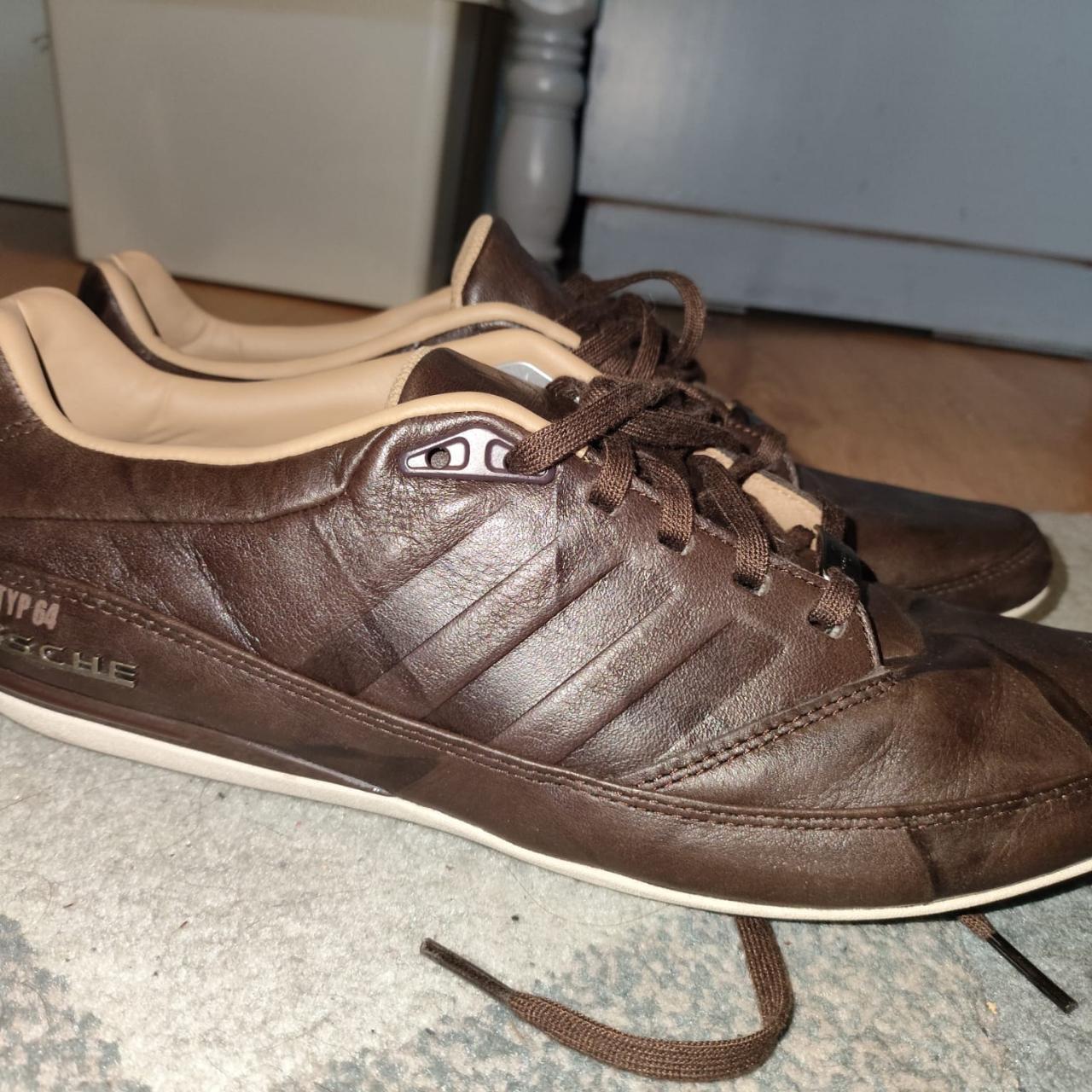 Adidas porsche typ 64 brown best sale