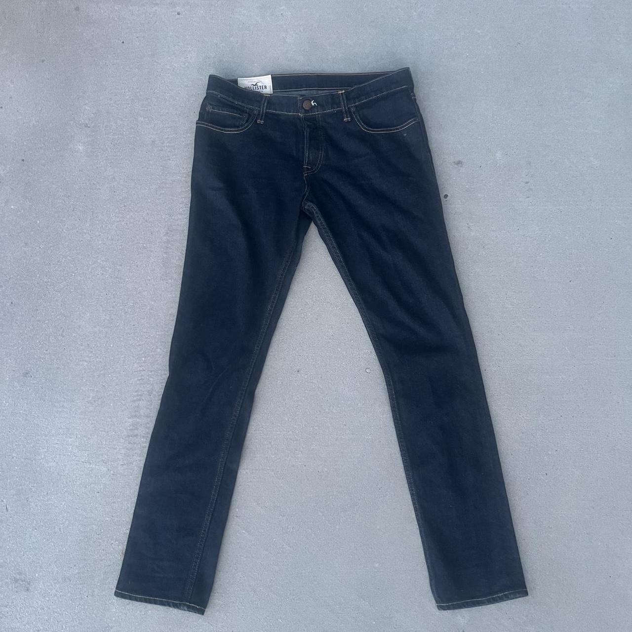 Navy blue deals hollister pants