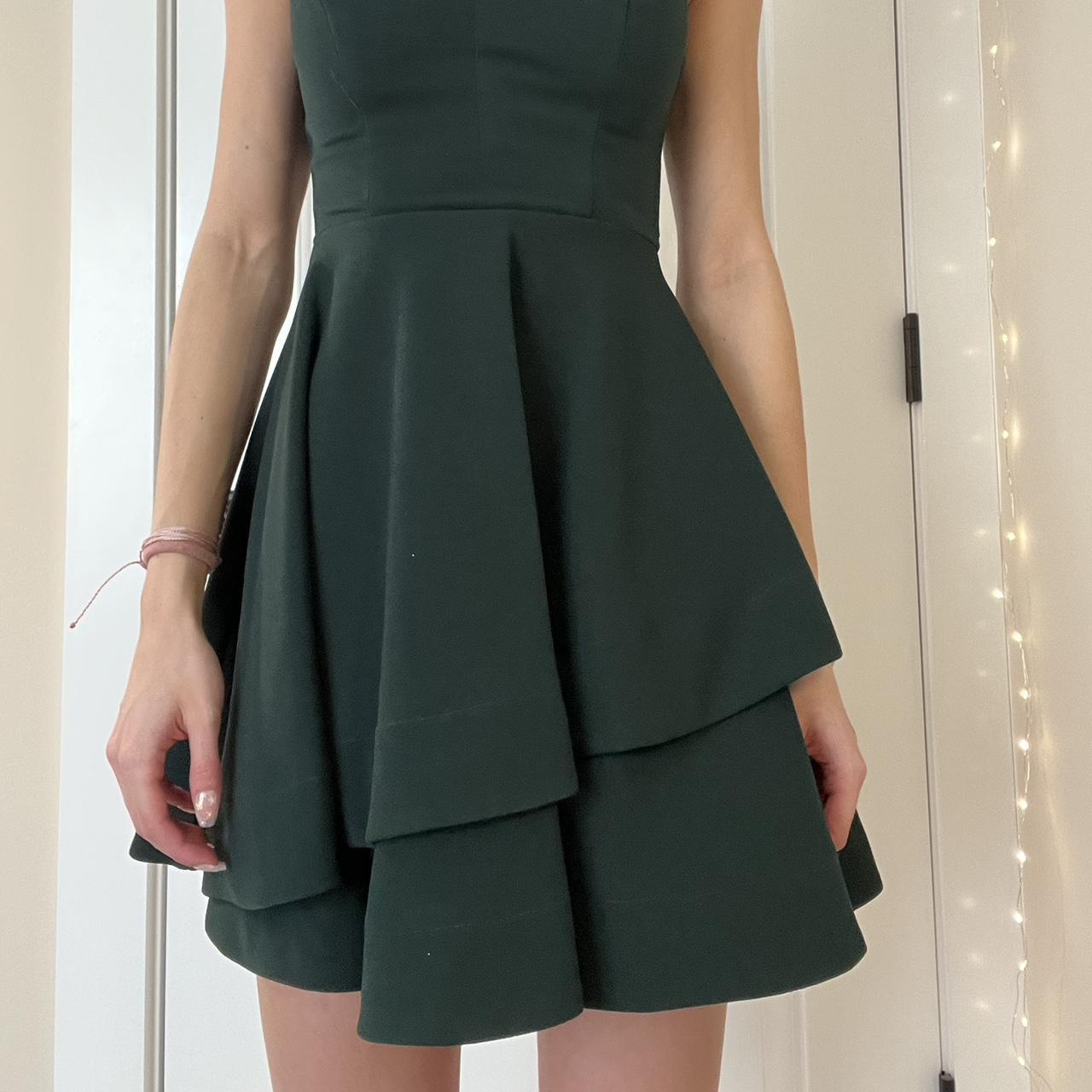 Dillards emerald best sale green dress