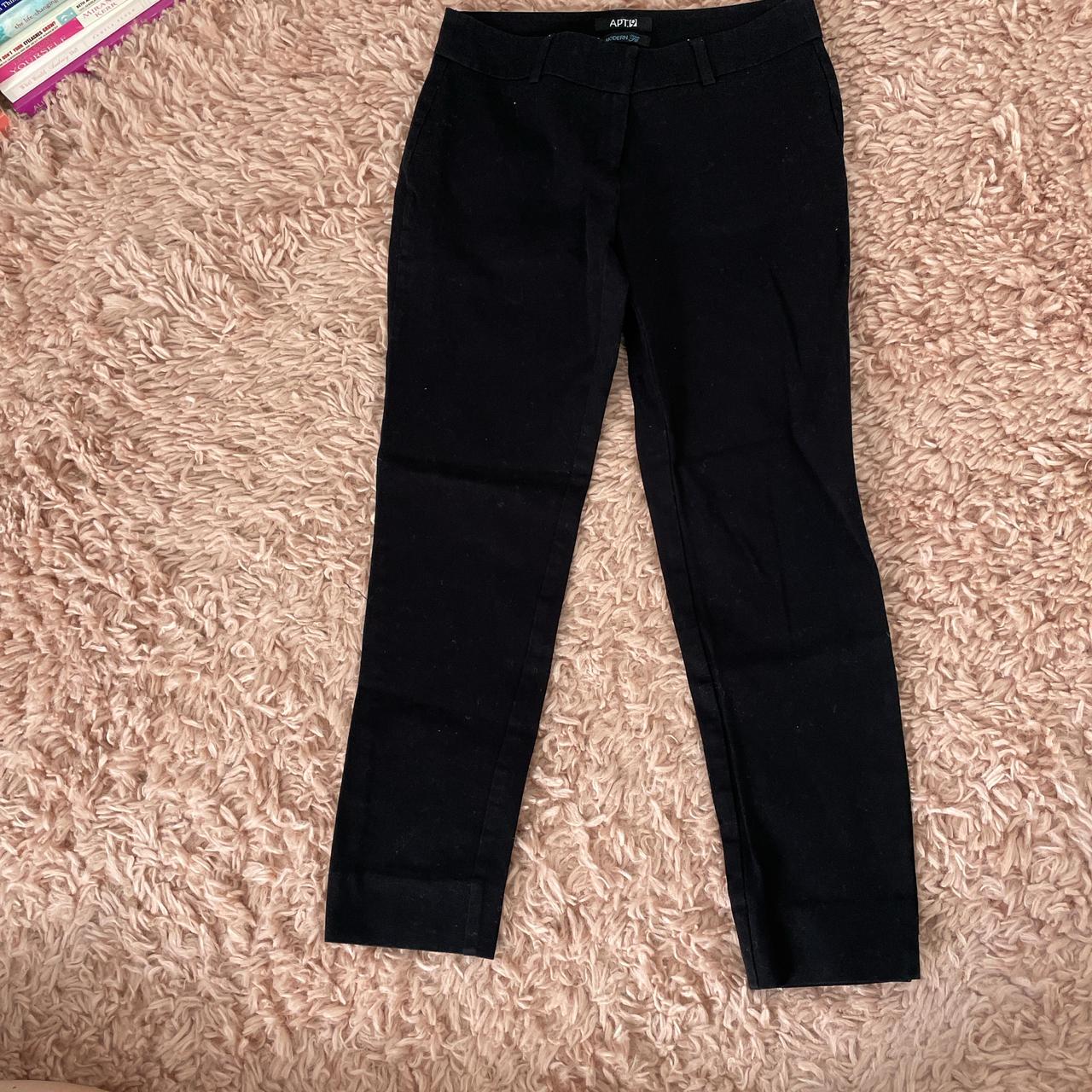 Kohls apt. 9 black skinny dress pants dresspants. Depop