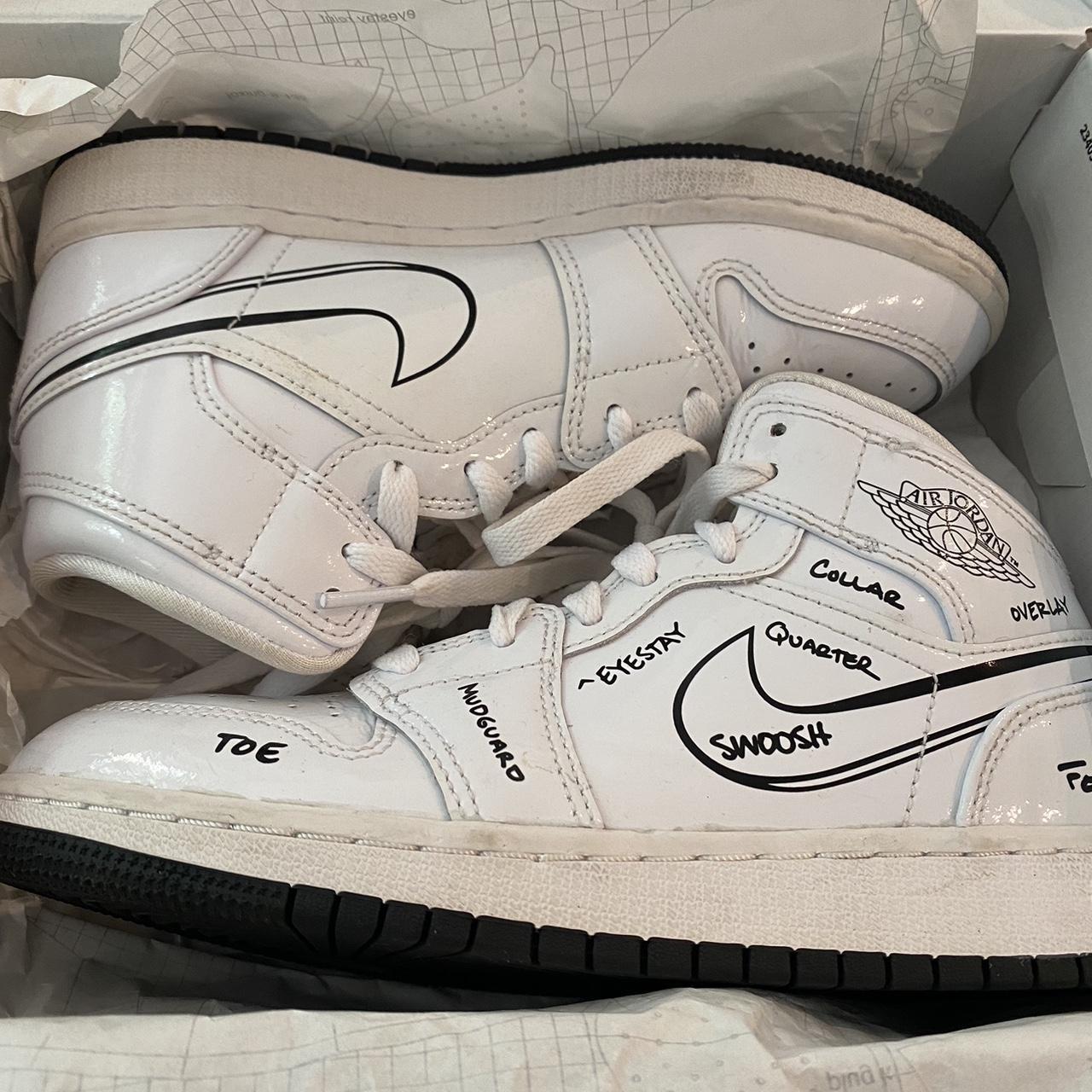 Nike air Jordan Mid SS(GS), Girls size UK