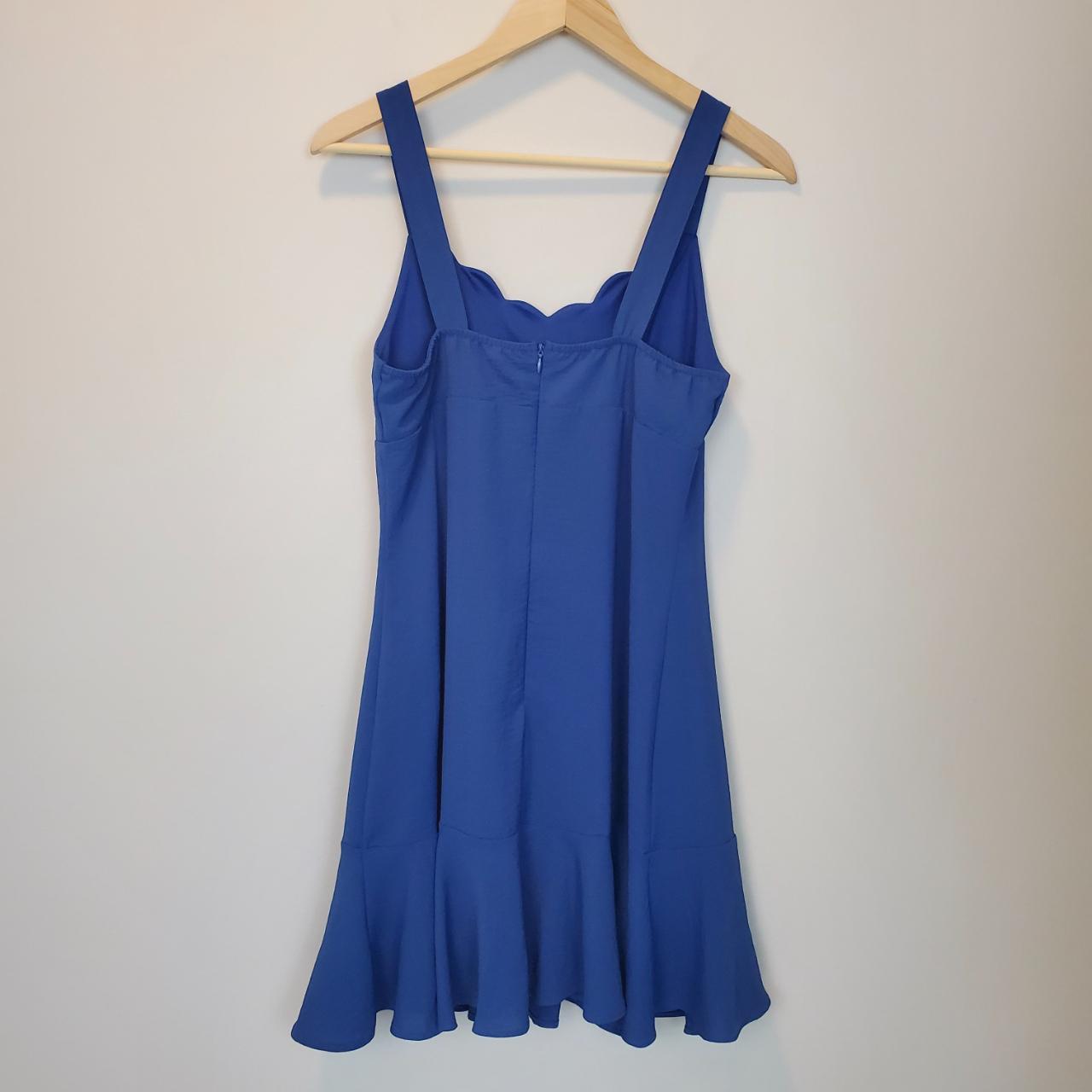 Altard State Cute Blue Mini Dress Pre-loved Great... - Depop