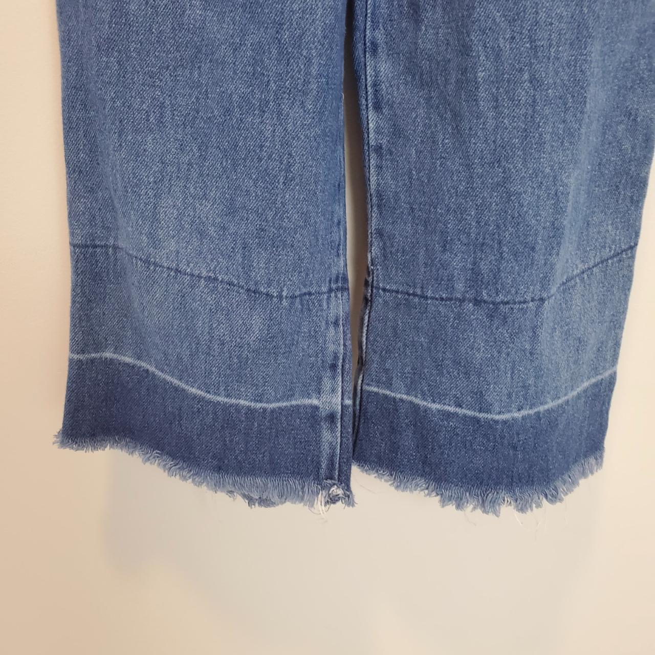 Zara Girls Denim Blue Overalls Size... - Depop