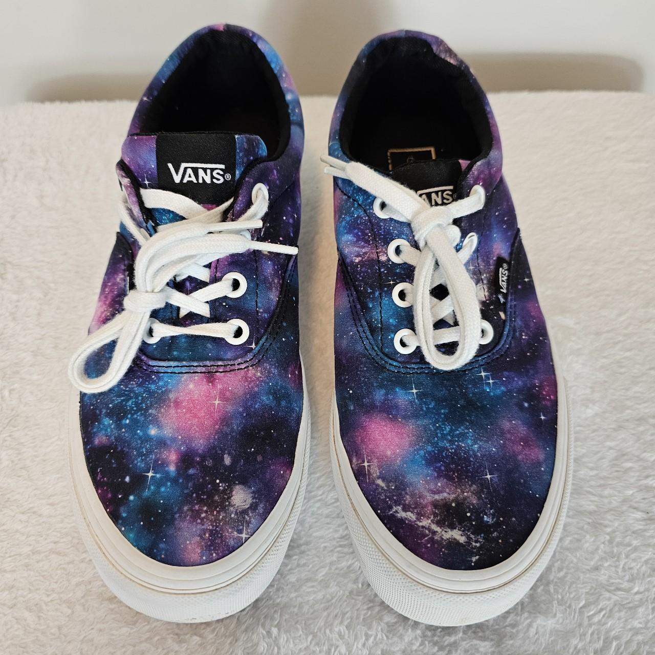 Vans with hotsell galaxy print