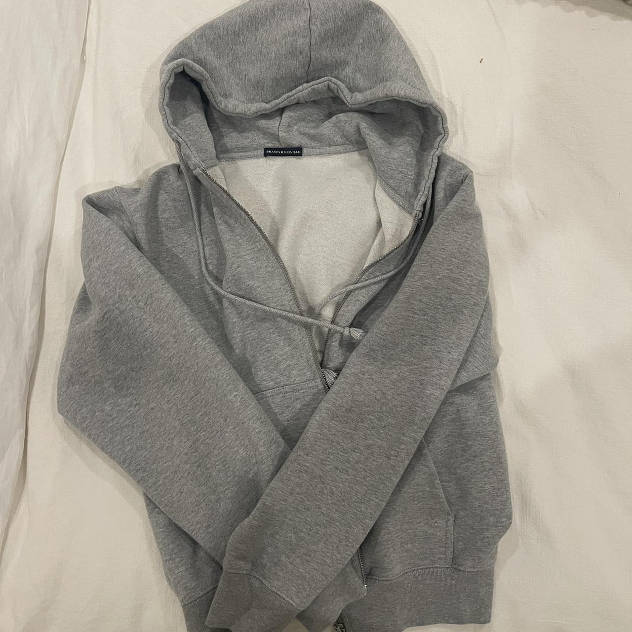 Brandy Melville Zip Up One Size Perfect Condition Depop