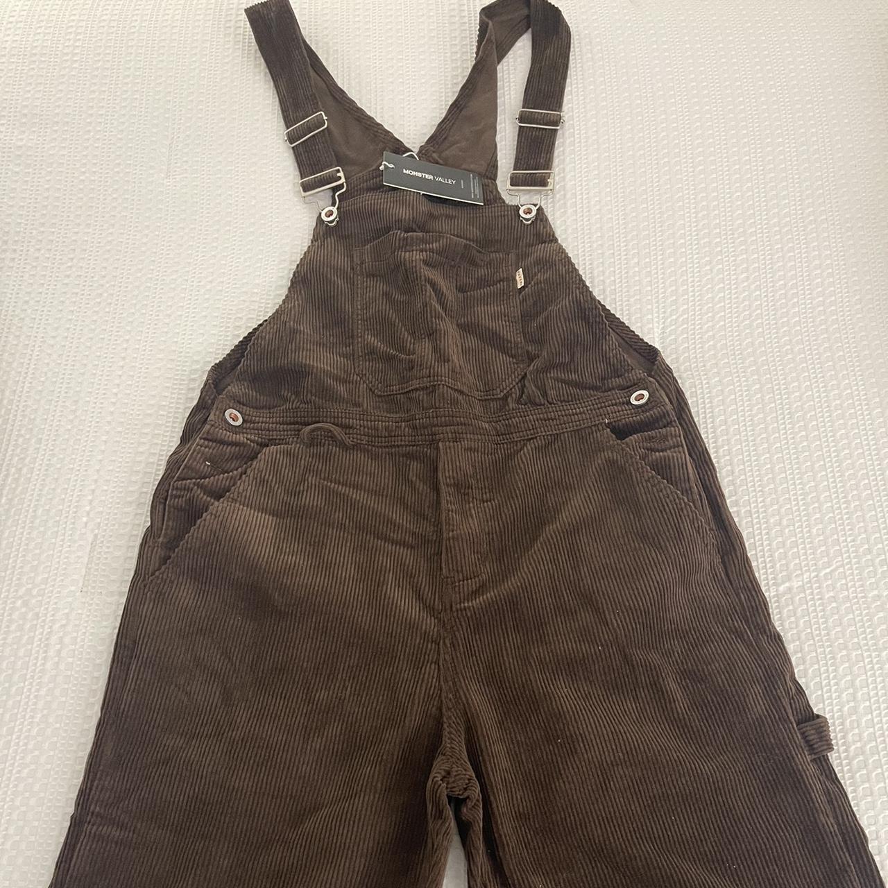 Mountain Warehouse Women's Brown Dungareesoveralls Depop