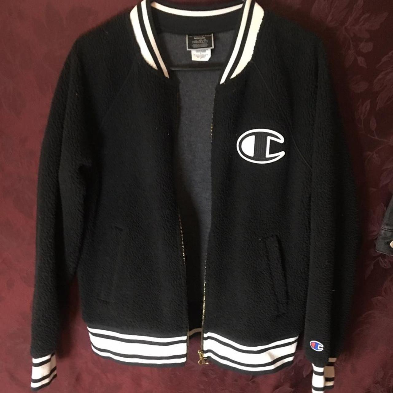 Champion fuzzy sweater sale