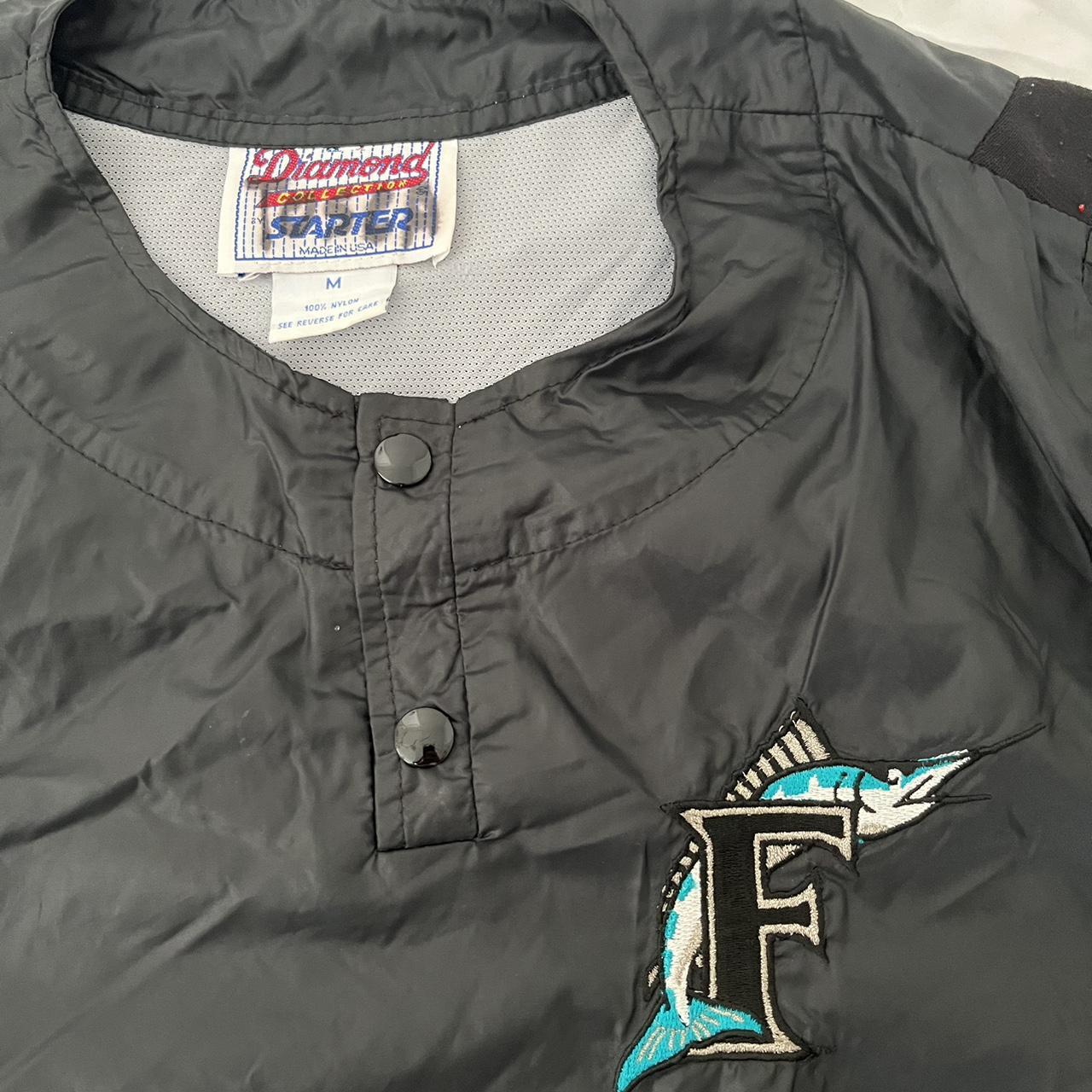 Vintage Florida Marlins Starter Jacket. From the - Depop