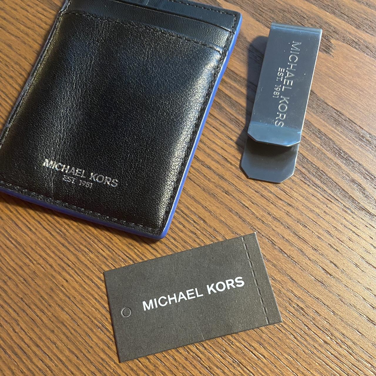 Michael kors money clip wallet best sale