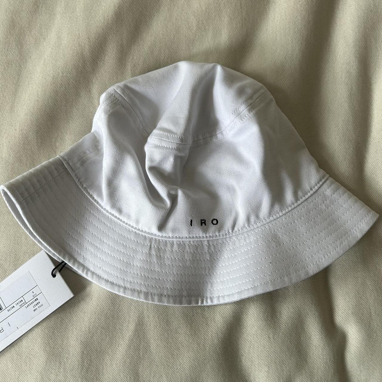 IRO bucket hat, never worn, tags attached. NO PAYPAL - Depop