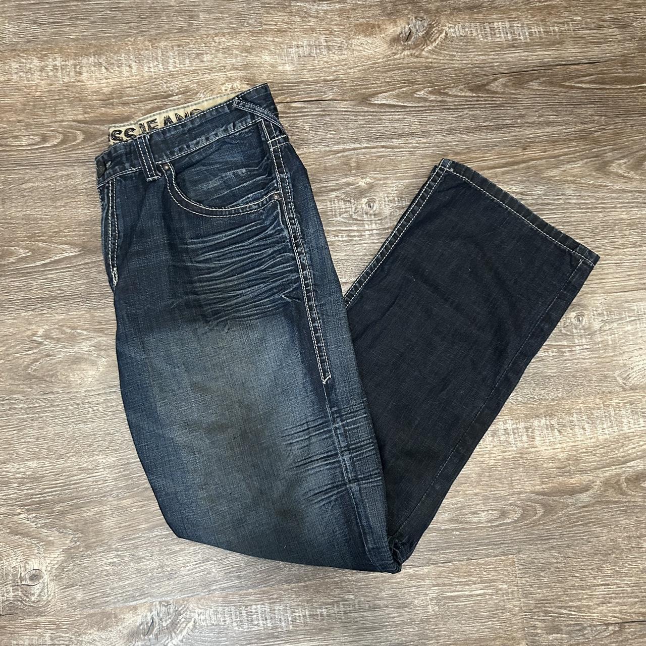 Vintage Old express jeans, great condition 38x34 - Depop