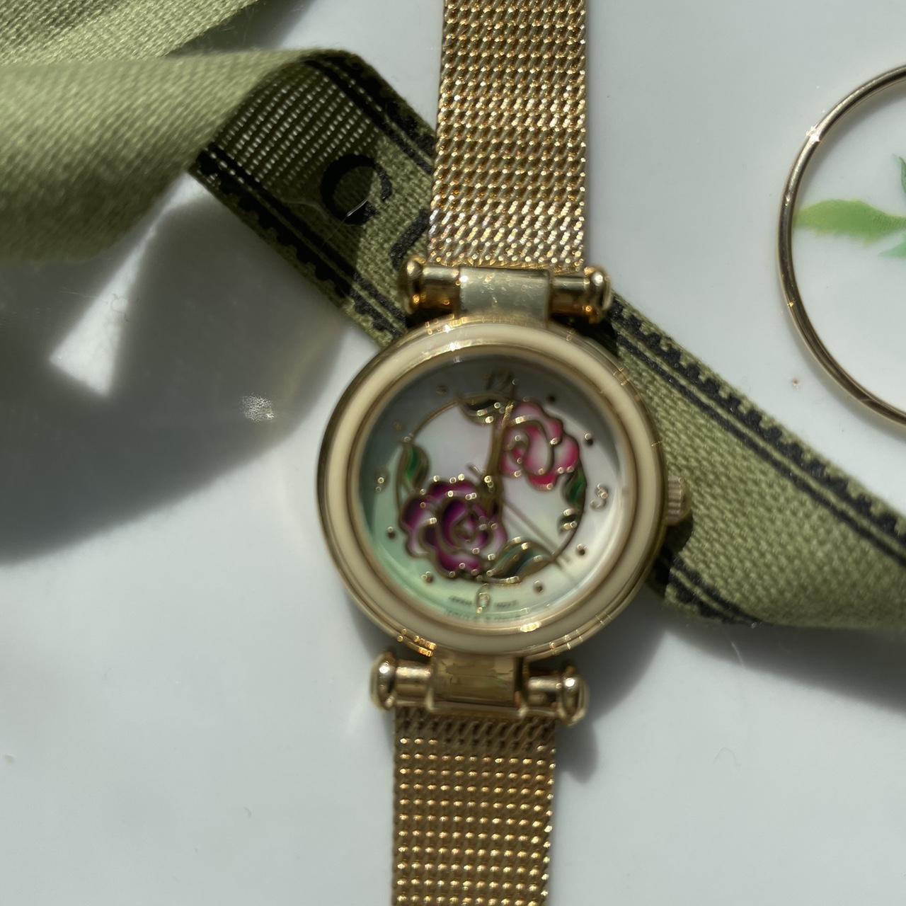 ୨୧ Vintage Avon Floral Watch ୨୧ ୨୧ Info Size:... - Depop