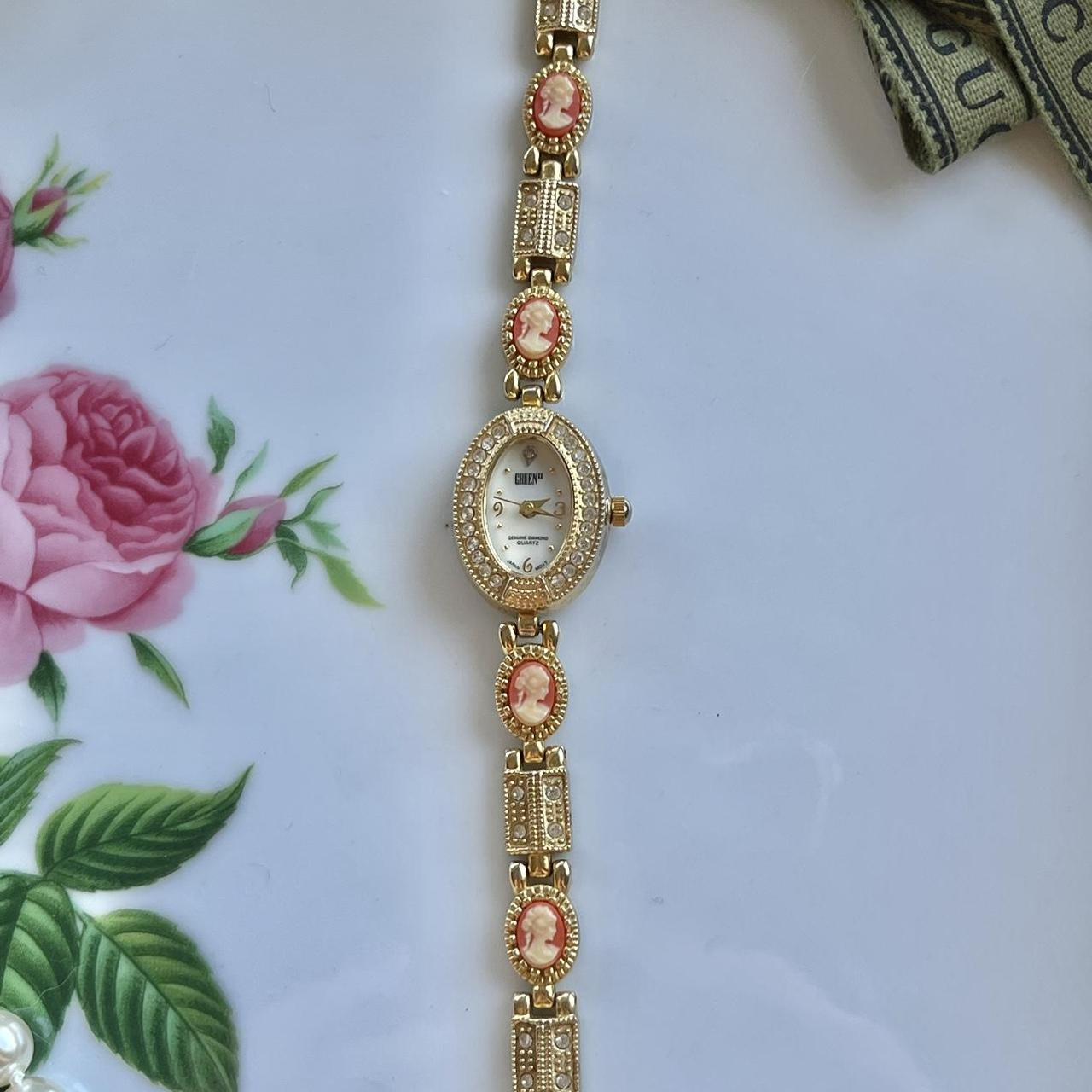 ୨୧ Vintage Gruen Victorian Gold Watch ୨୧ Accepting... - Depop