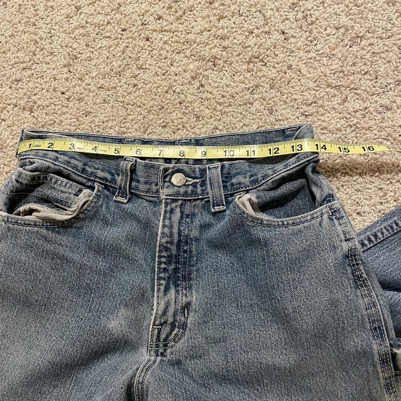 size 16R baggy carpenter jeans, small hole on the... - Depop