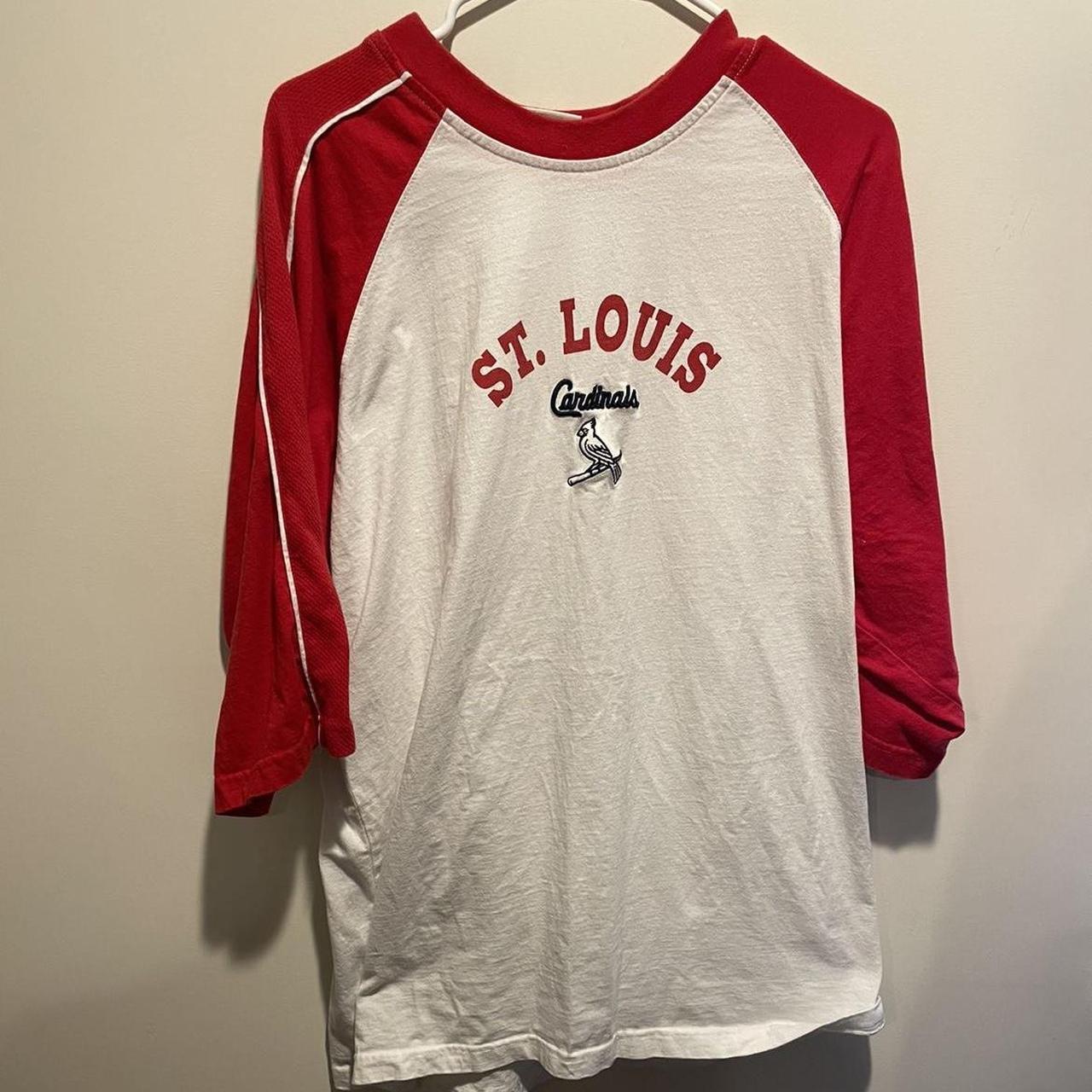 St Louis Cardinals Long Sleeve Tee size - Depop