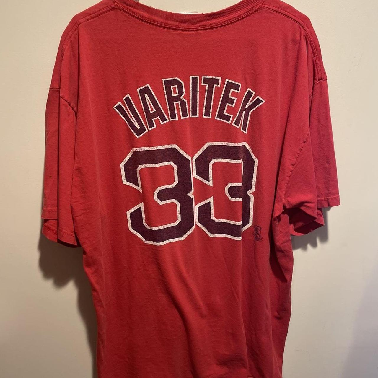 Number 33 Jason Varitek Red Sox Jersey. Perfect - Depop