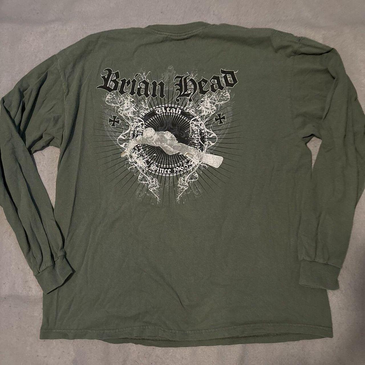 Brain Dead Utah Long Sleeve Shirt Men's Size Extra...