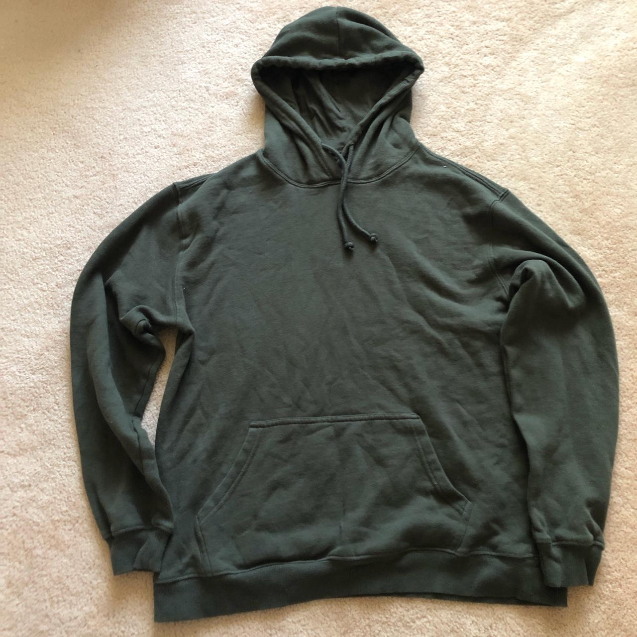 Cotton On Men's Green Hoodie | Depop