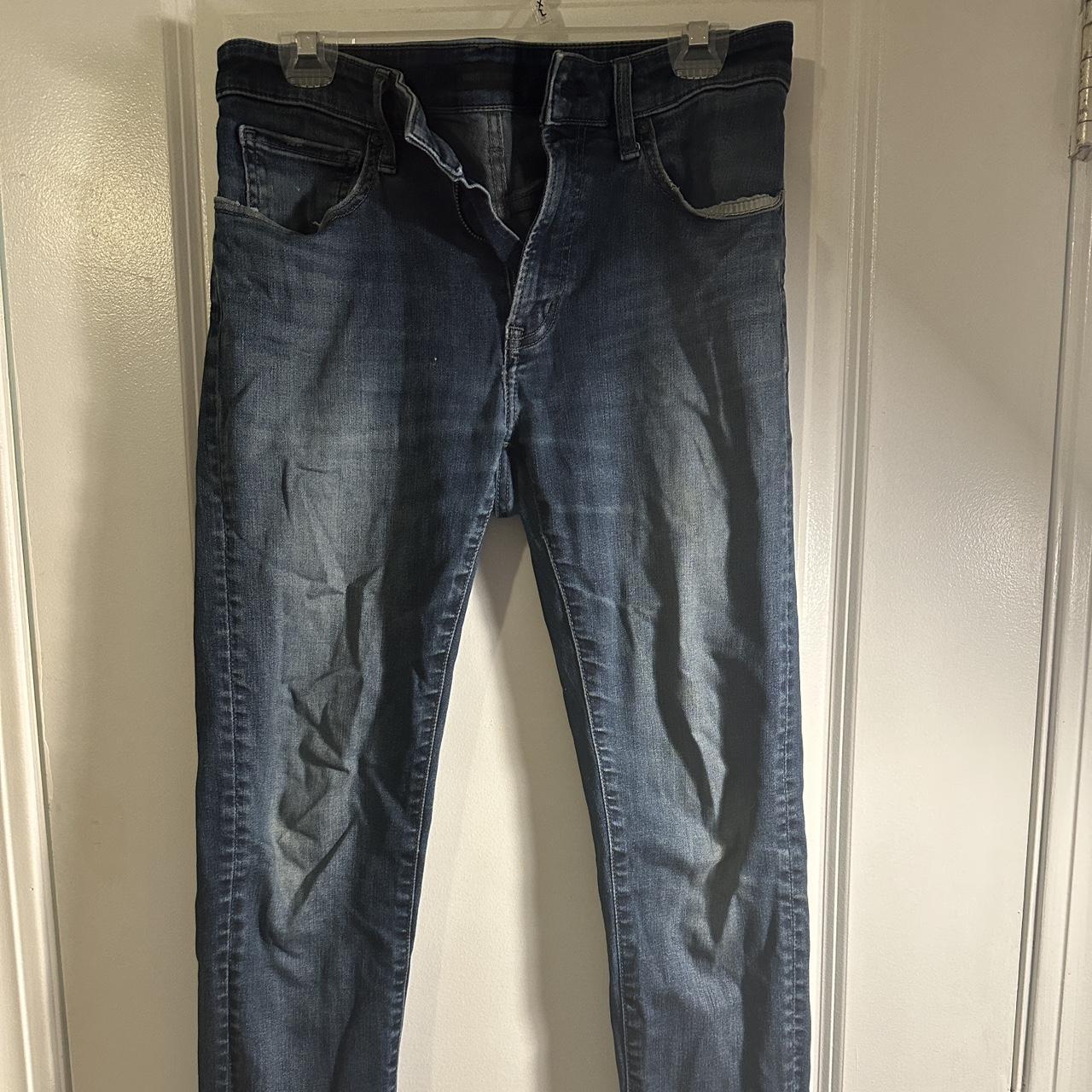 UNIQLO Men's Blue Jeans | Depop