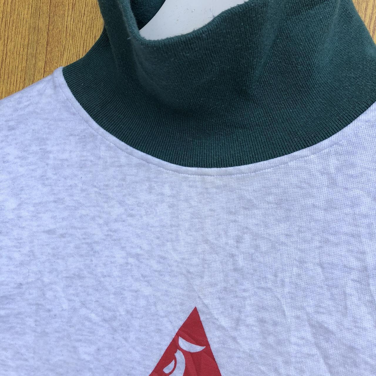 Vintage Le Coq Sportif Turtleneck Sweatshirt Big | Depop