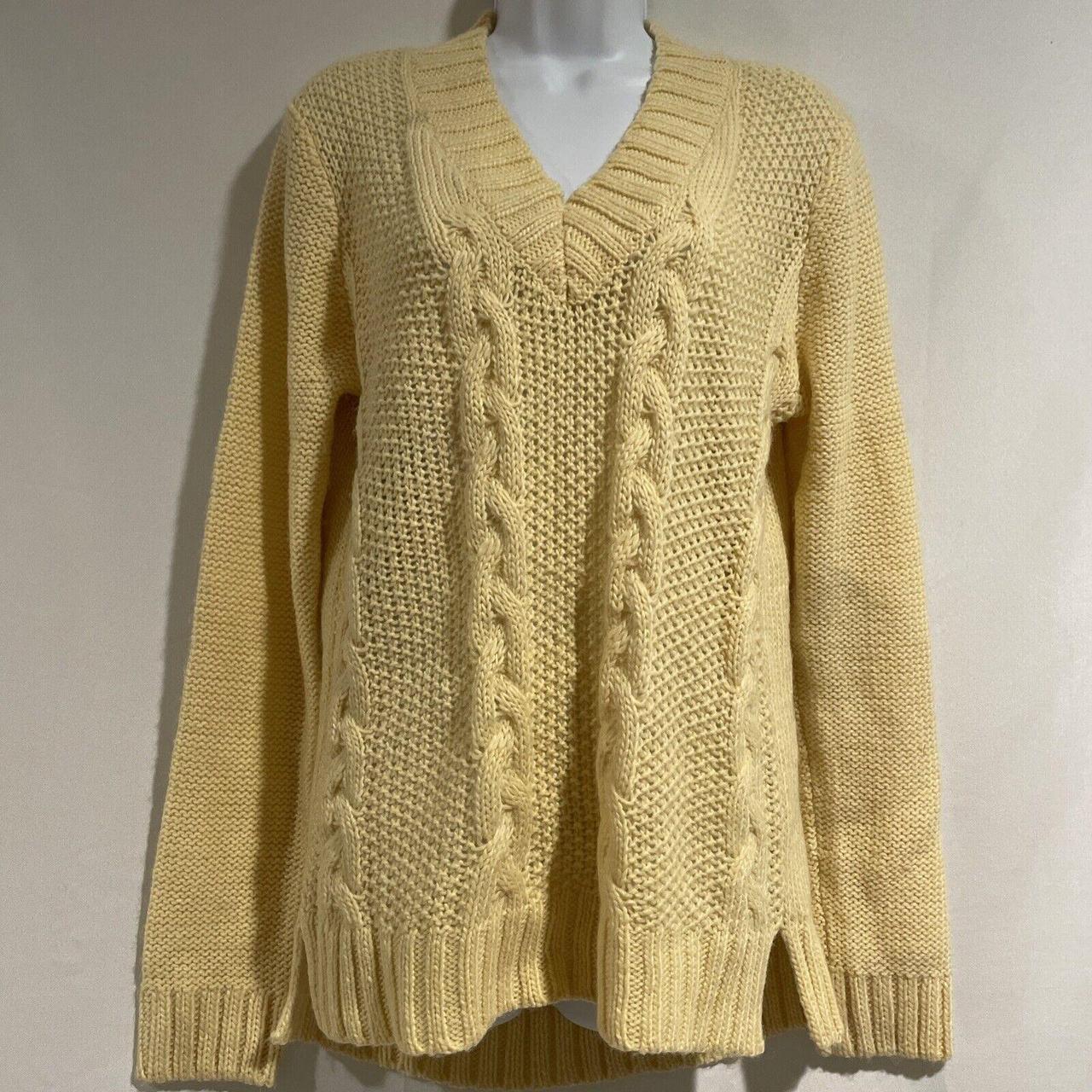 Source Unknown Women's Sweater - Yellow - M – Sup… - image 1