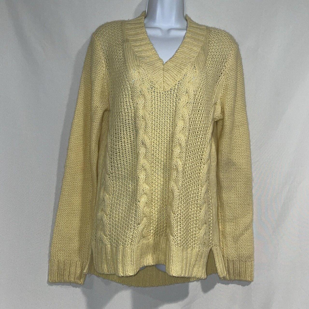 Source Unknown Women's Sweater - Yellow - M – Sup… - image 2