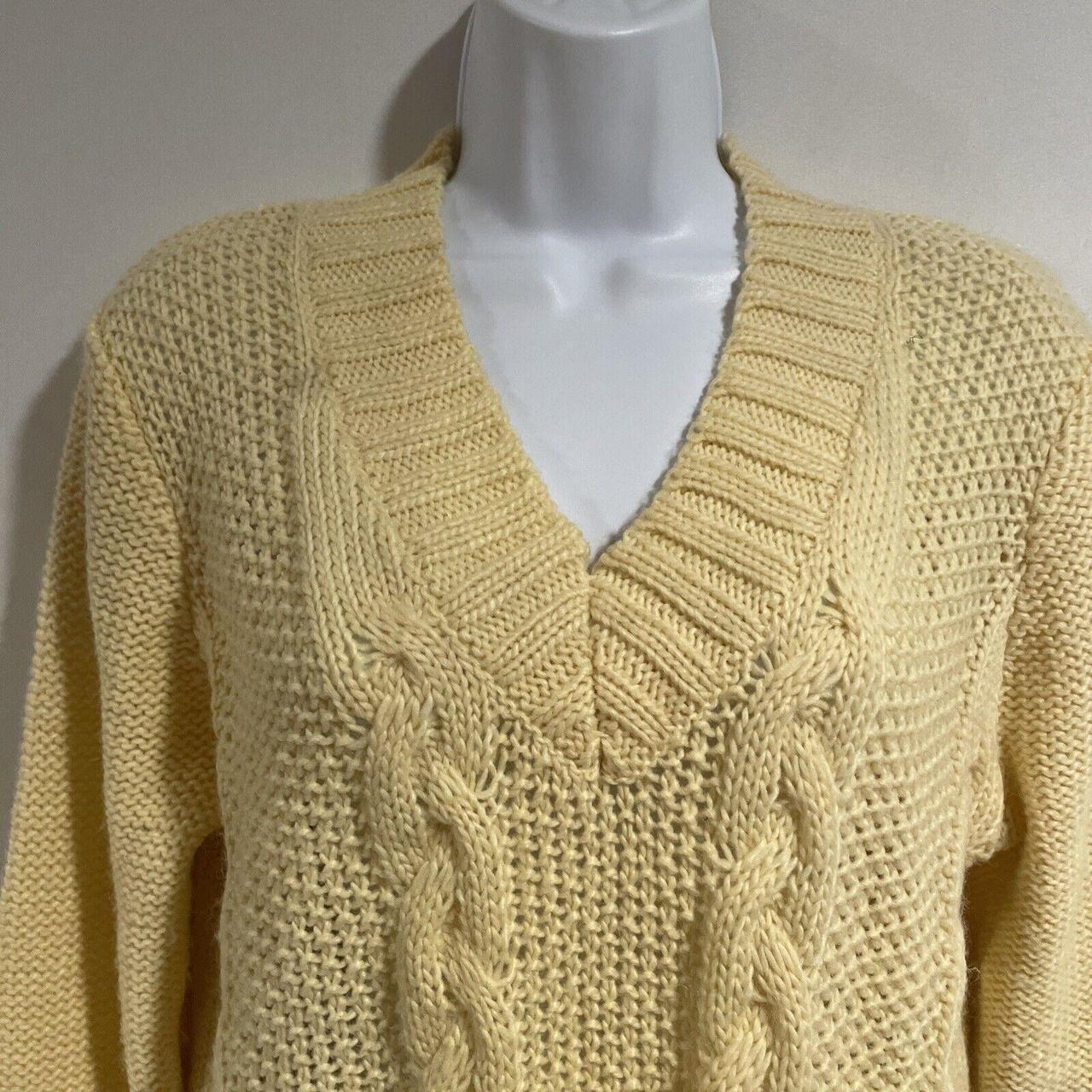 Source Unknown Women's Sweater - Yellow - M – Sup… - image 4