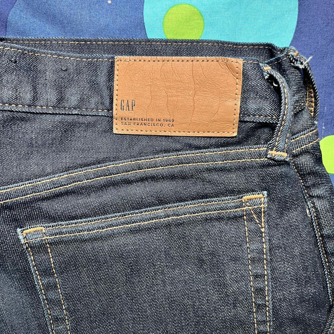 Gap slim dark blue jeans Depop