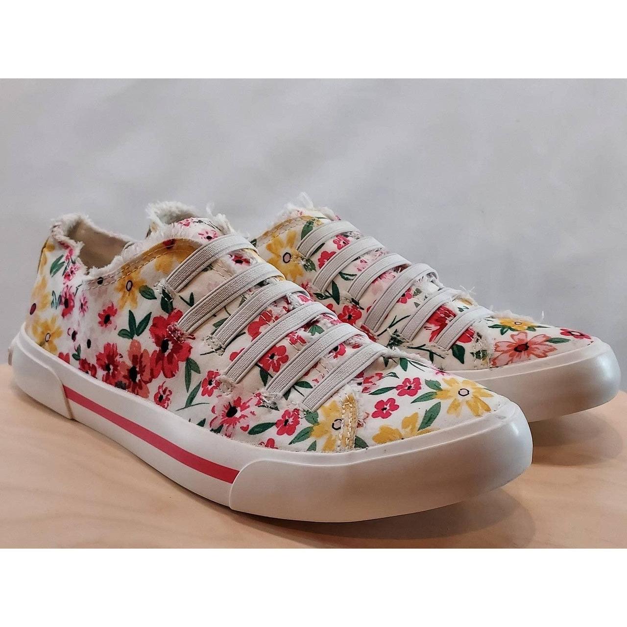 Jokes Rocket Dog Floral Sneakers Rocket Dog White Outlet