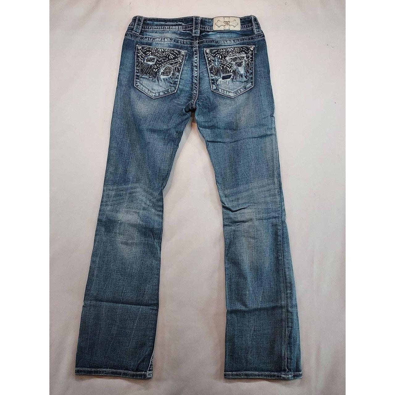 Miss Me Signature Boot Jeans Womens Size 29W #missme... - Depop