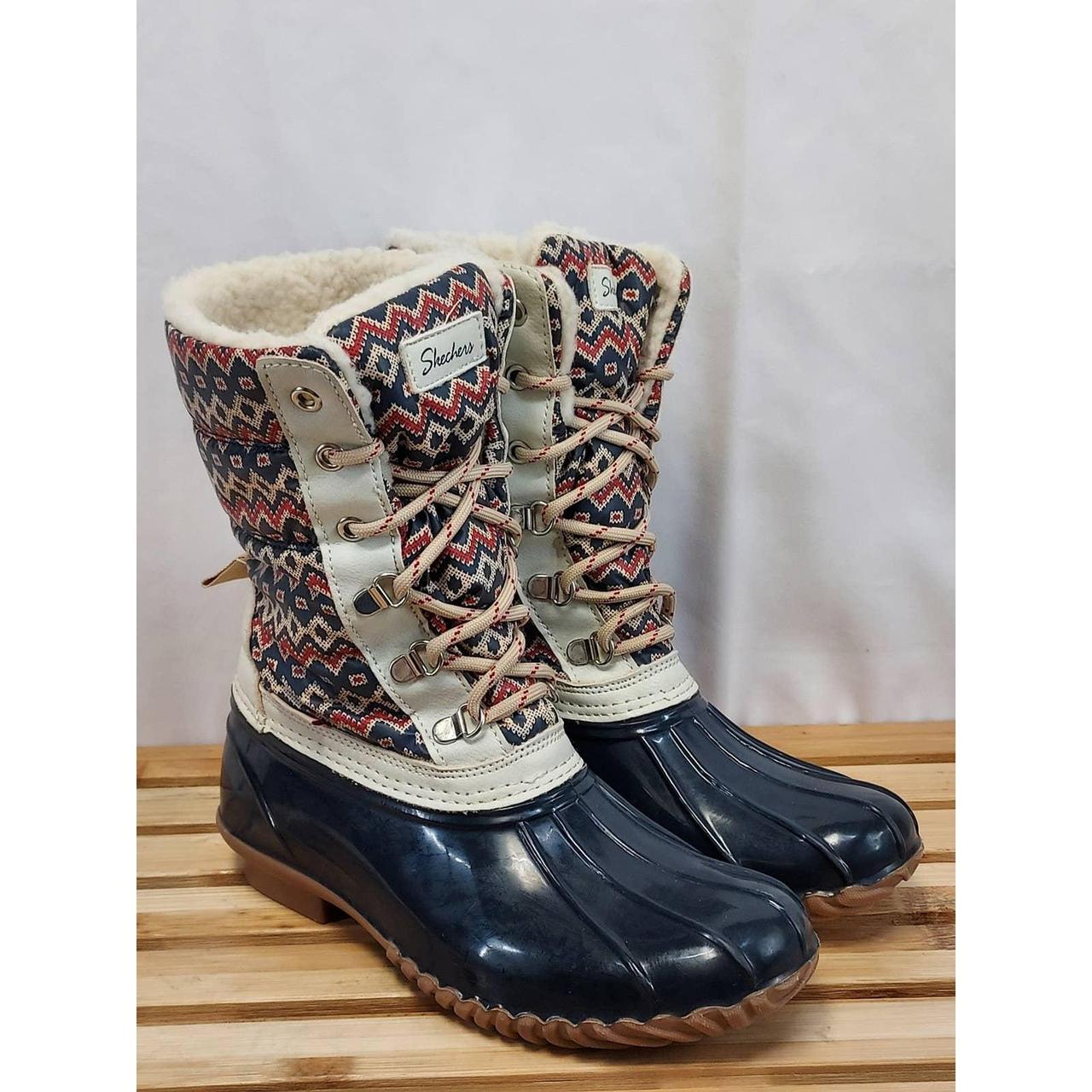 Skechers boots on sale womens blue