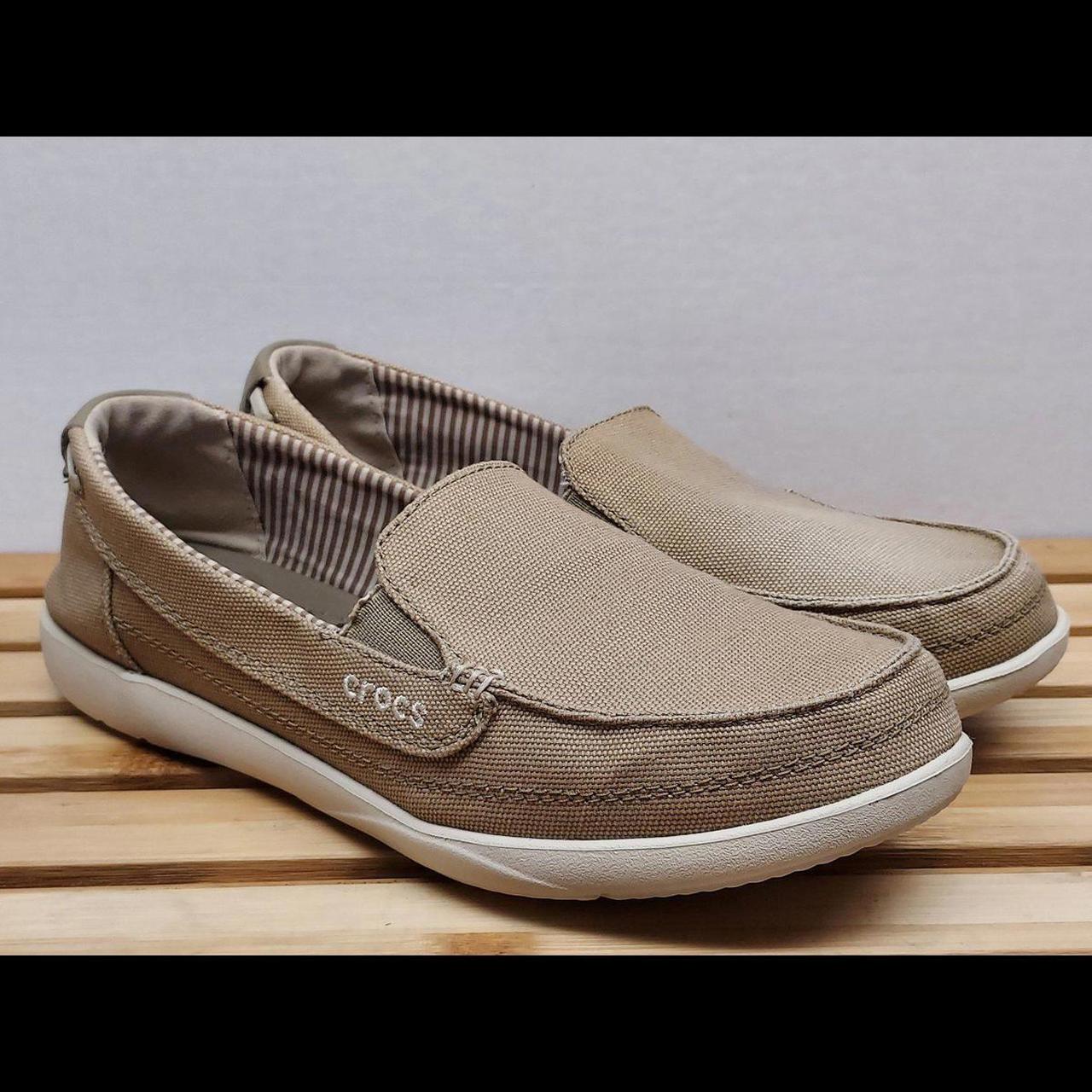 Crocs women's canvas loafers online