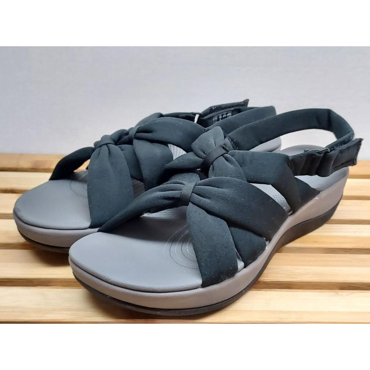 Clarks Womens Black Arla Meg