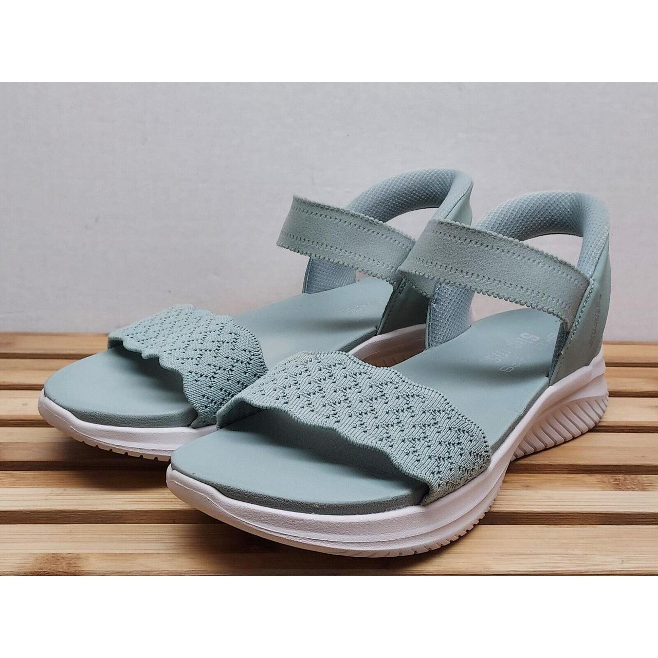 Ultra Flex Skechers Excellence Sandals Skechers Womens Teal