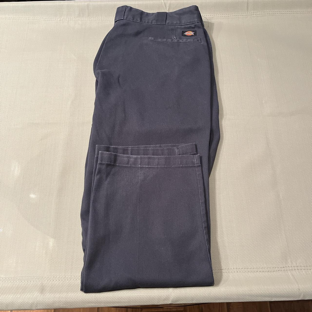 Faded Navy Blue Dickies Original Flex 874 Minor... - Depop