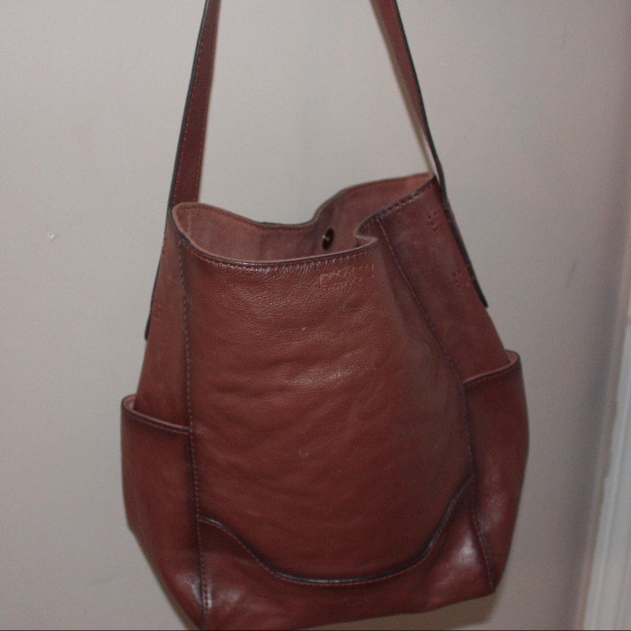 Frye side sale pocket hobo