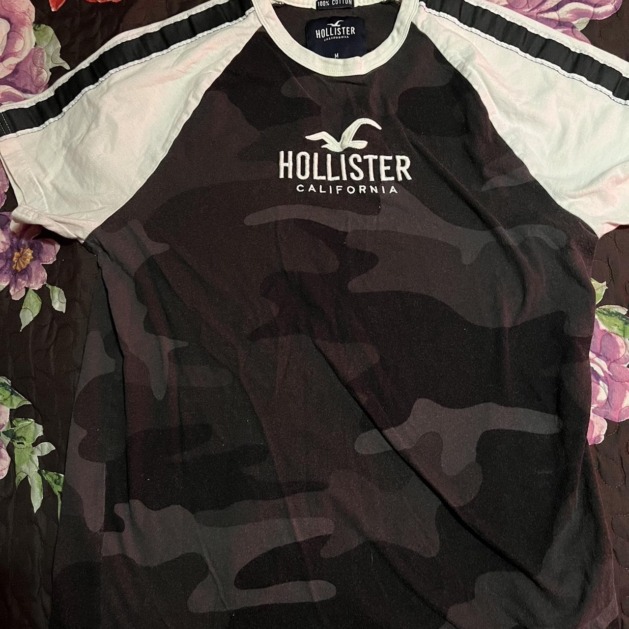 Hollister t shirt clearance camouflage