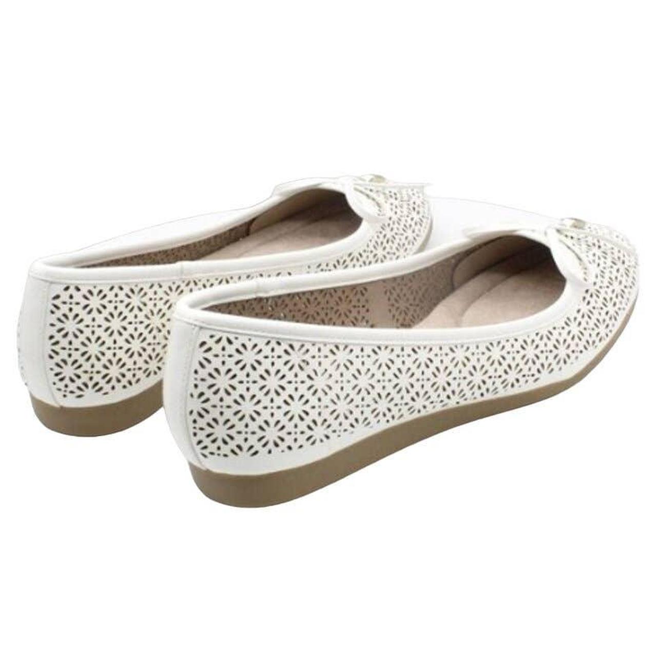 Giani Bernini Odeysa Slip-On Perforated Ballet Flats, Created for