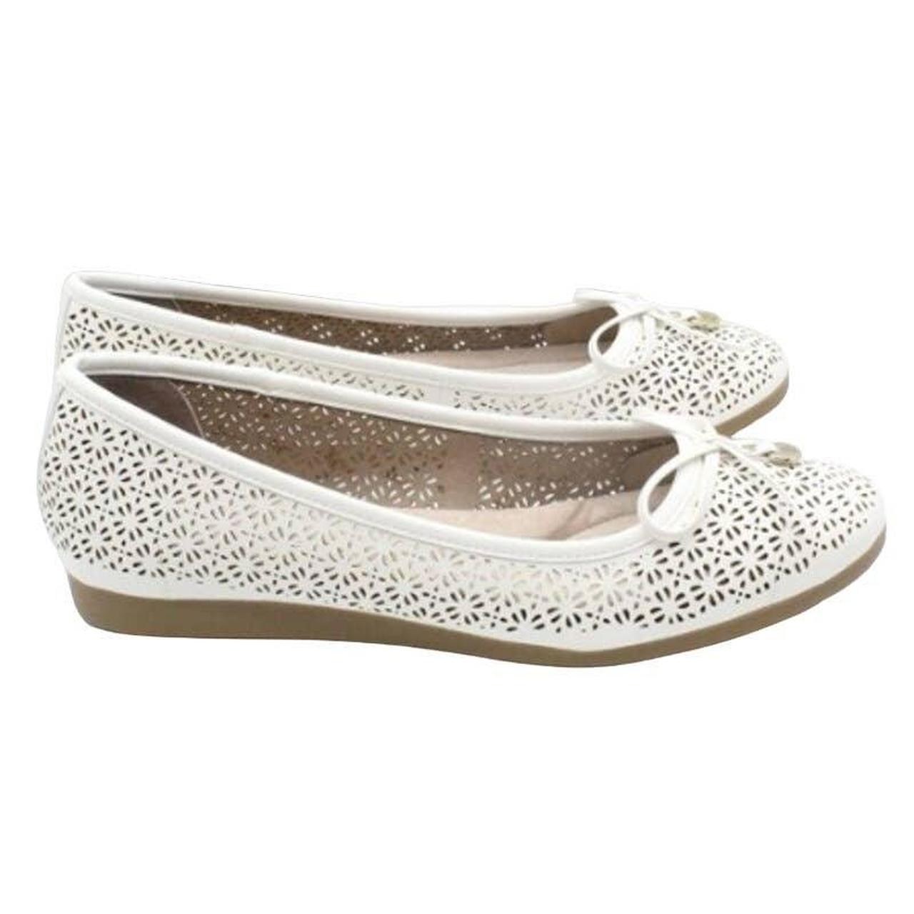 Giani Bernini Odeysa Slip-On Perforated Ballet Flats, Created for