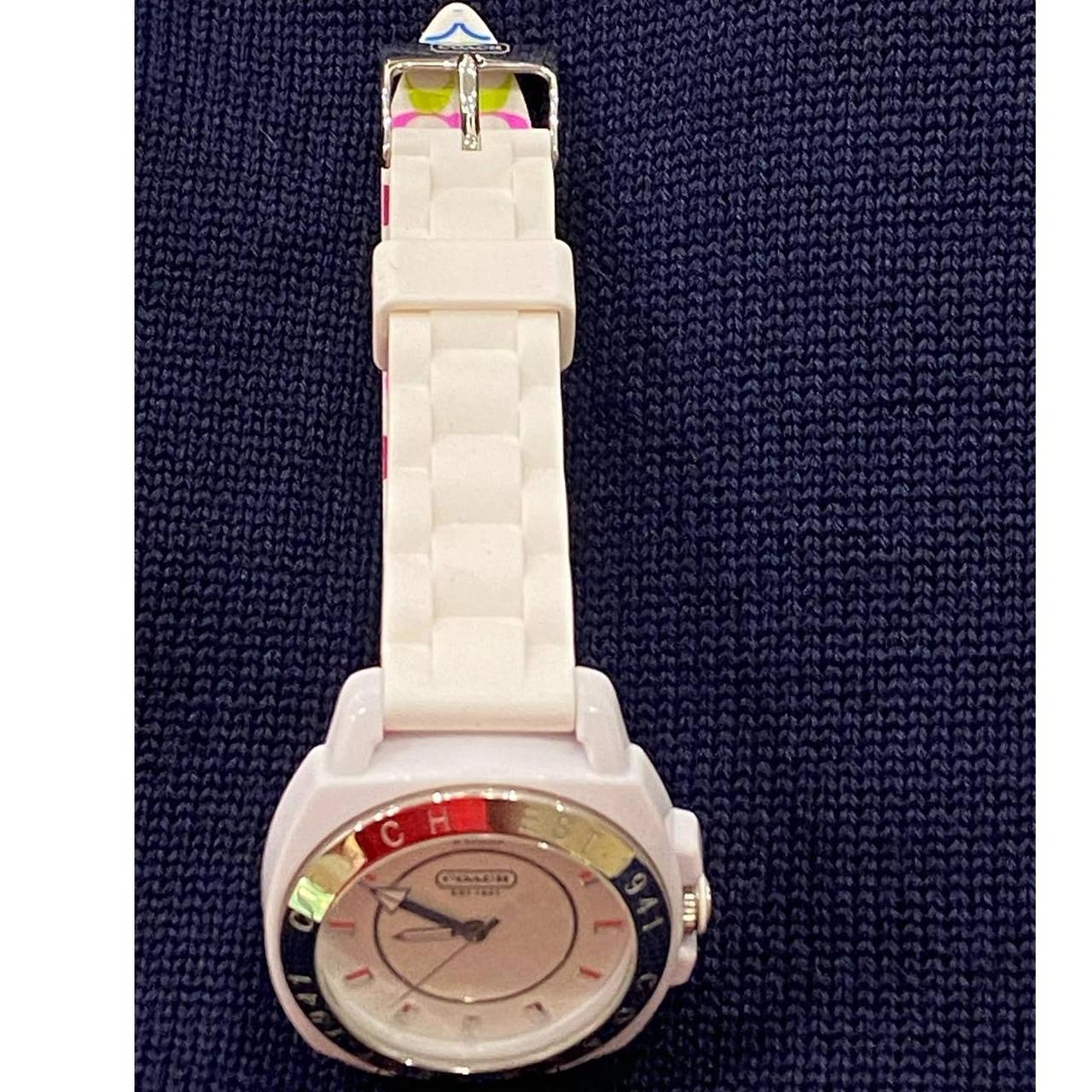 Coach boyfriend watch online white