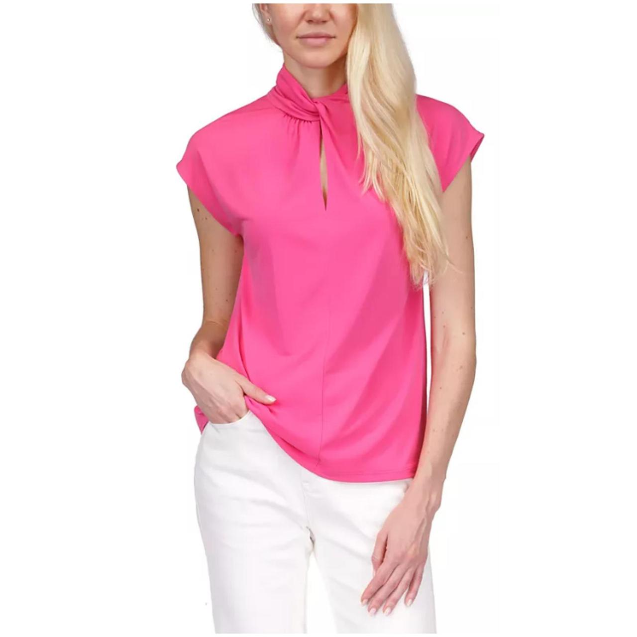 Michael kors clearance shirts womens pink